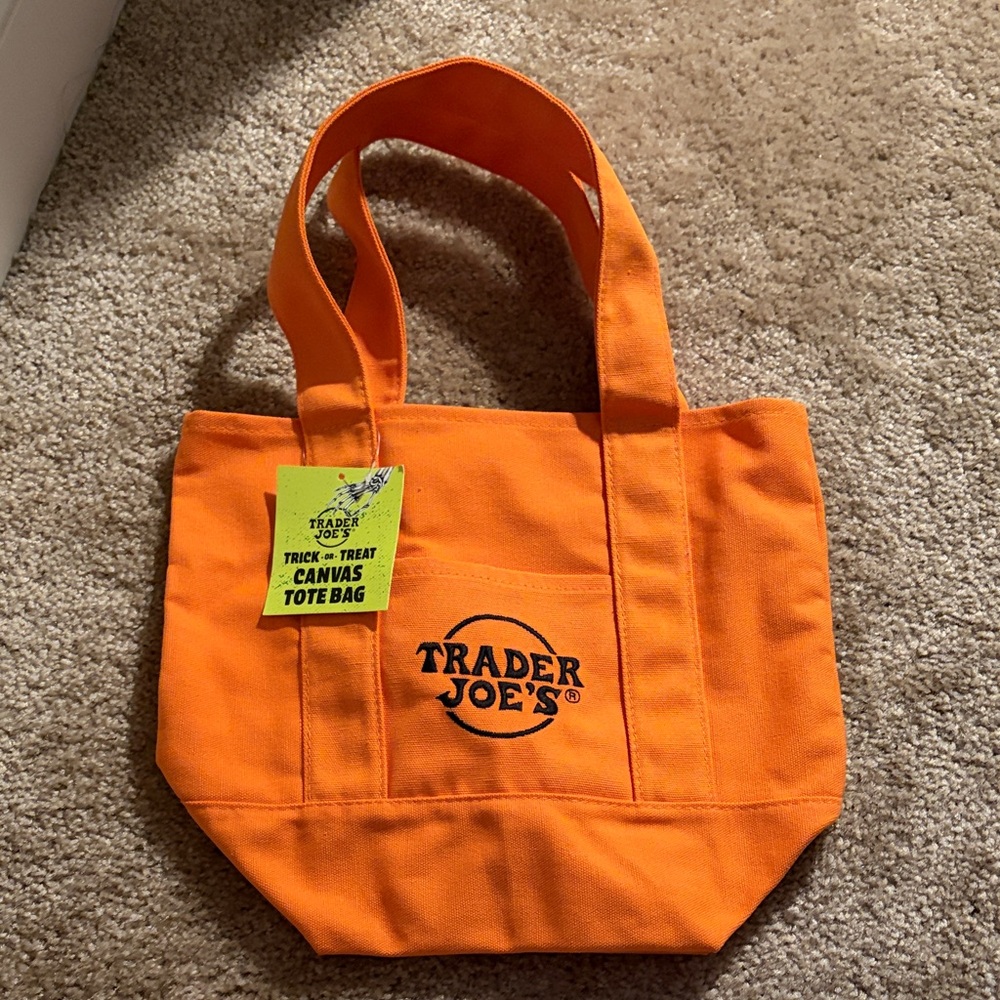 Trader Joe's Mini Halloween Tote Bag